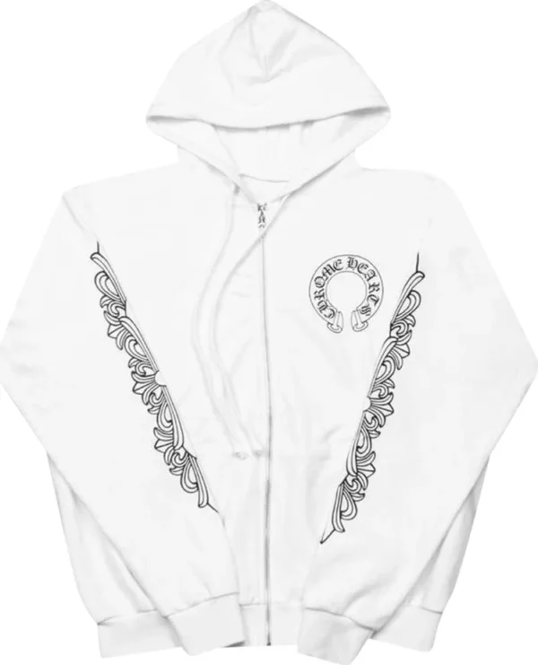 Chrome Hearts Cross Zip Hoodie