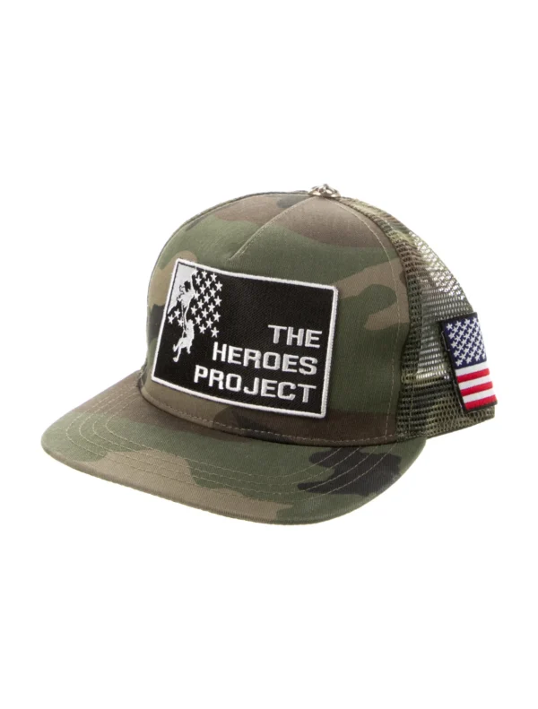 green mesh Chrome Hearts trucker cap