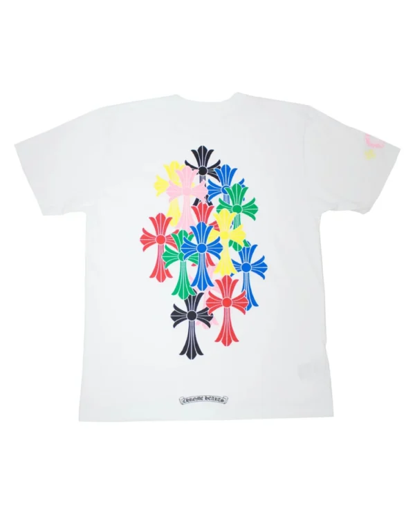 Chrome Hearts Cross Cemetery Tee Multi Color