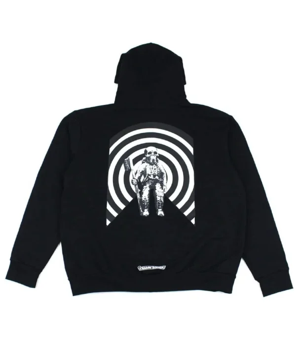 Chrome Hearts Foti Harris Teeter Space Black Suit Zip Hoodie