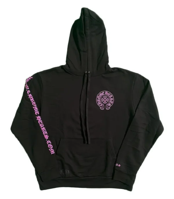 Chrome Hearts Horse Shoe Floral Hoodie